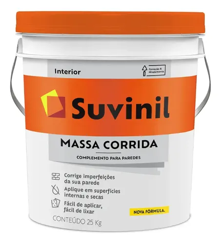 Massa Corrida Suvinil 25kg